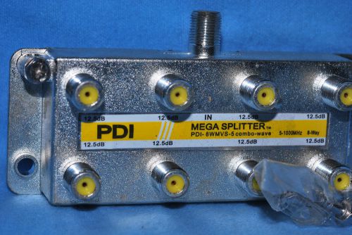 PDI MEGA SPLITTER PDI-8WMVS-5 COMBO-WAVE  5-1000MHz  8-WAY 12.5db