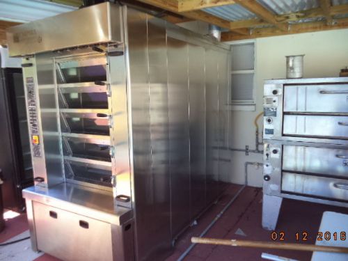 Empire bake logiudice forni 5 deck gas steam bread oven single phase for sale