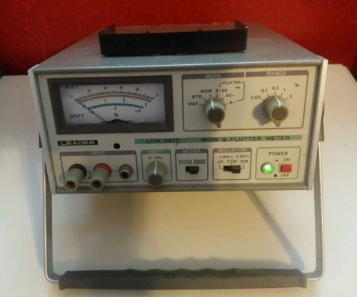 Vintage Leader LFM-3610 Wow &amp; Flutter Meter