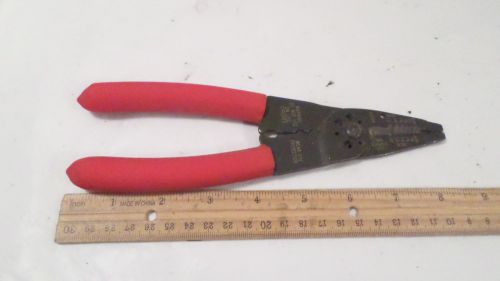 Gartiner &amp; bender gb gs-70 wire crimp wire strippers pliers for sale