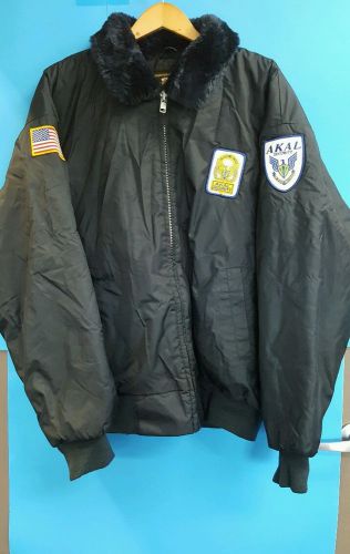 Quartermaster Black Law Pro AKAL Security Jacket Size 2XL (M27)