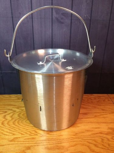 VOLLRATH STAINLESS STEEL BUCKET POT COMMERCIAL VERY GOOD CONDITION