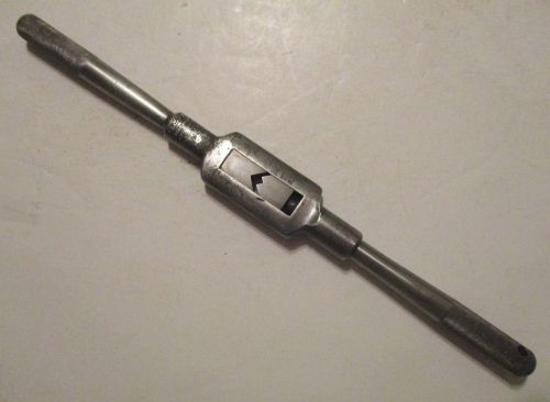 11 1/4&#034; Vintage GTD GREENFIELD No 5 TAP WRENCH HANDLE - Antique