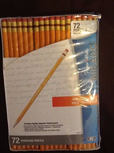 72pk Paper Mate Mirado Classic Woodcase #2 Pencils