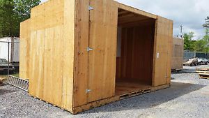 20&#039; x 10&#039; Wood framed single shipment shipping crates. Charleston, SC