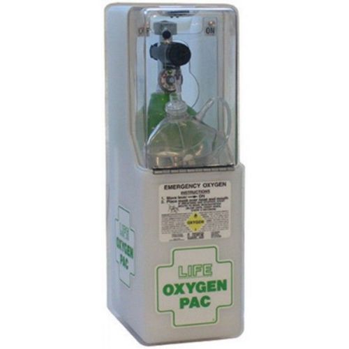 LIFE EMERGENCY OXYGEN UNIT WALL MOUNTED UNIT OXYGEN PACK LIFE-6ff