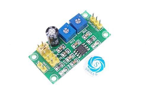 SMAKN® Square Wave Signal Generator NE555 Pulse Module w LED Indicator 5-12V