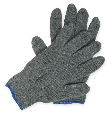 Condor Size XL Polyester/CottonReversible Heavyweight Knit Gloves,4NML4