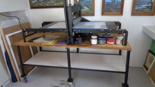 Wright Motorized Combination Printing Press-Bed Size: 48&#034;x27&#034;