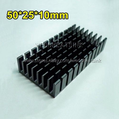 5pcs 50mm x 25mm x 10mm Electroplate Aluminum Heatsink LM2596 LM2577