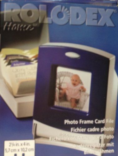 Rolodex Home: Photo Frame Card File