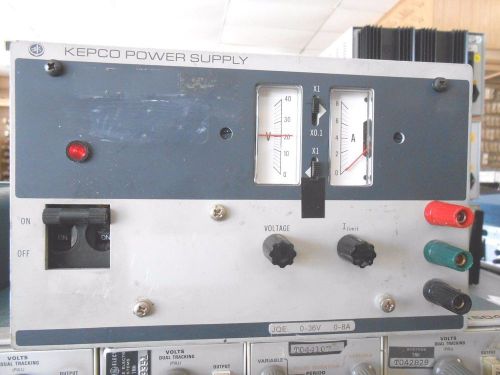 KEPCO JQE 36-8 POWER SUPPLY / -------------- LOT 871
