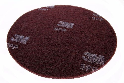 3m maroon spp surface prep pad 16&#034; diameter case of 10 for sale