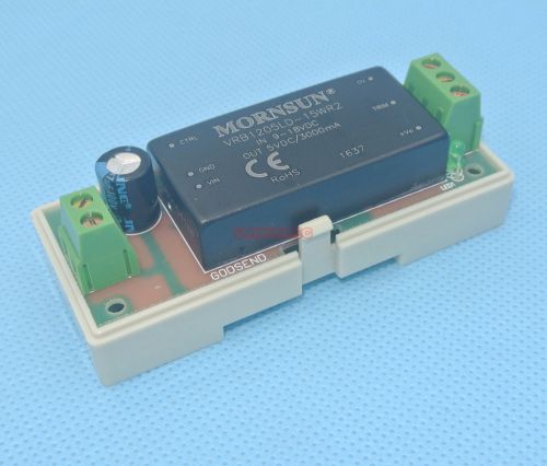 Mornsun VRB1205LD-15WR2 DC-DC Converter + PCB Terminal Block Adapter