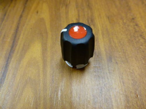 Modified Minitor V Volume Knob - Red Center