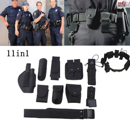 Multi Functional Belt Security Police Guard Utility Kit Tactical Military Belt T