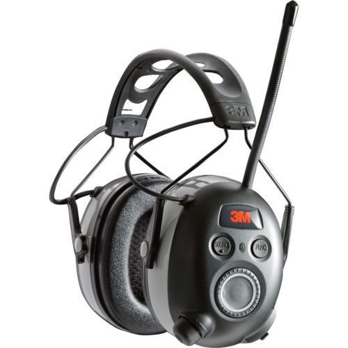 3M WorkTunes Wireless Hearing Protector Bluetooth, MP3, and AM/FM Radio