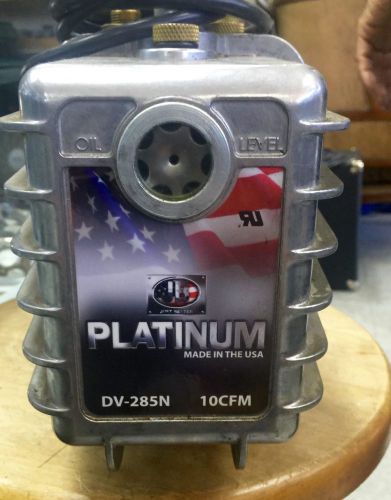 Jb industries dv-285n platinum 10 cfm deep evac vacuum pump refrigeration freon for sale