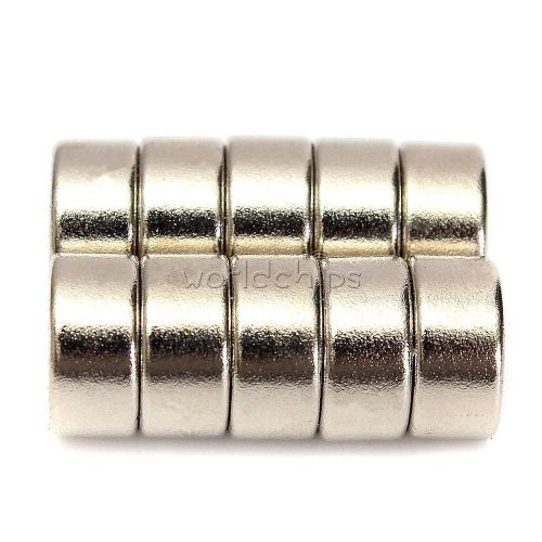 10PCS 10 x 5mm Strong Round Cylinder Rare Earth Neodymium Magnets Magnet N52
