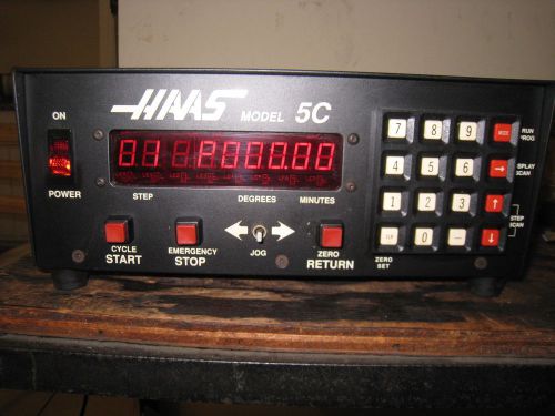 HAAS CONTROLLER 5C 7 PIN CNC MILL ROTARY CONTROL INDEXER BLACK  Not tested