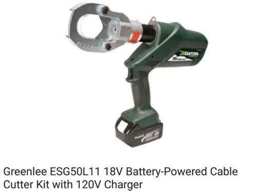 Greenlee Gator Cutter ESG50L 18v 3.0 Ah lithium battery