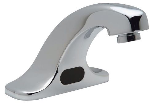 Zurn z6915-xl aquasense battery powered automatic motion activated chrome faucet for sale