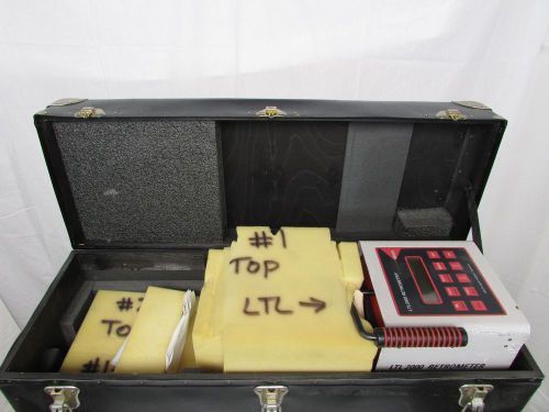 Delta light &amp; optics ltl 2000 retrometer 592  portable highway meter with case for sale