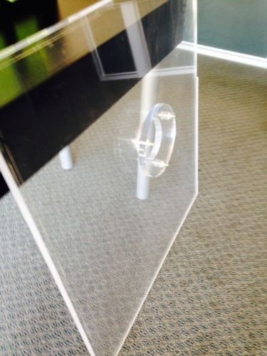 Bullet proof Transaction Window plexiglass acrylic sheet with speak hole