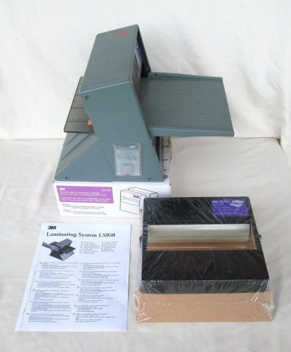3M MODEL LS950 LAMINATING SYSTEM WITH A NEW IN THE BOX DS951 CARTRIDGE