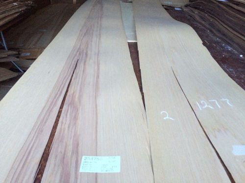 WOOD HICKORY  Veneer 120x14,19, ,total 2 pcs  RAW VENEER N1277...