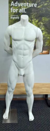 NIKE M1 HEADLESS MALE FULL BODY MANNEQUIN! GREAT CONDITION!