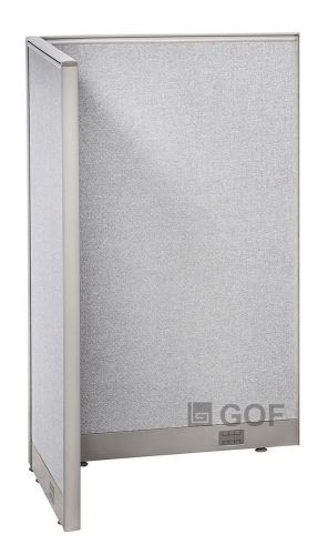 GOF L-Shaped Freestanding Partition 30Dx36Wx60H / Office,Room Divider 2.5&#039; x 3&#039;
