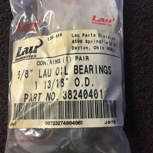 NEW OLD STOCK  Lau 38240401 5/8&#034; Oil Bearing 1-13/16&#034; OD