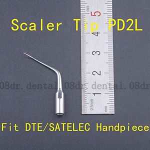 Left-angled Dental Ultrasonic Piezo Tips PD2L Fit DTE/SATELEC Handpiece