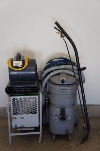 Ninja Classic carpet extractor cleaning machine, Ebac dehumidifier, blower