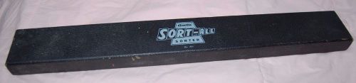 Vintage Sort-All Sorter Press-broad #A31 Sort/Filing by months W/box