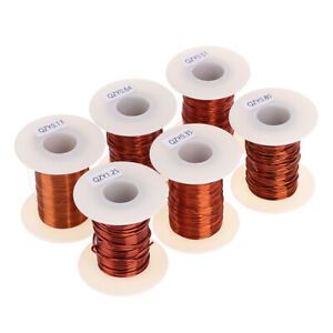 0.13mm to 1.25mm copper wire Magnet Wire Enameled Winding wire Coil Wire 100g WQ