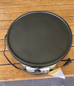 Crepe Maker Machine Pancake Griddle - Nonstick 12&#034; Electric Griddle - Pancake...