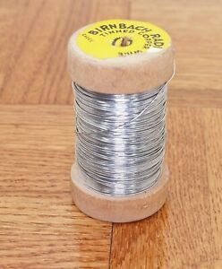 Vintage BIRNBACH Radio Co. 24 AWG Tinned Copper Wire Full Roll 1960s