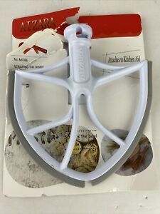 AIZARA Flex Edge Beater for KitchenAid Bowl-Lift Stand Mixer 6 Quart Flat Bea...
