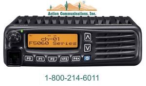 NEW ICOM IC-F5061-21, VHF 136-174 MHZ, 50 WATT, 512 CHANNEL TWO WAY RADIO