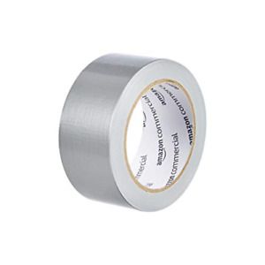 AmazonCommercial Standard Duct Tape, 1.88-inch by 20-yard, Silver, 8-Pack