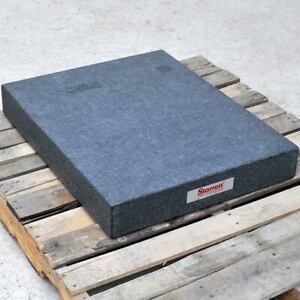 Starrett 36&#034; x 24&#034; x 4&#034; Black Granite Surface Plate Precision Grade A Inspection