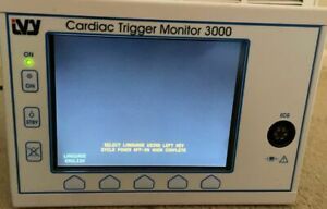 IVY BIOMEDICAL CARDIAC TRIGGER MONITOR Model 3000.