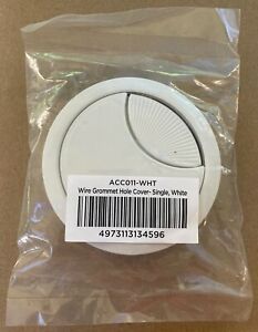 Uplift Desk Wire Grommet Hole Cover, White (ACC011-WHT) Brand New