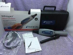 Inficon Whisper Ultrasonic Leak Detector With Case - USED