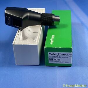 Welch Allyn 18245 Elite Streak Retinoscope GOLD - NEW Head Only