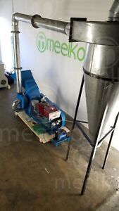 HAMMER MILL WITH CYCLONE 22HP DIESEL ENGINE / ELECTRIC STARTER