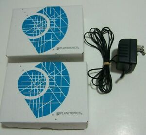 USED! Plantronics M12 Amplifier, Cords, AC ADAPTER &amp; H51 Headset, FREE SHIPPING!