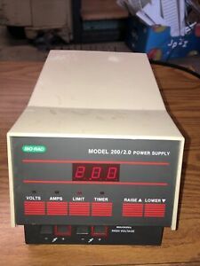 Bio-Rad Model 200/2.0 Electrophoresis Power Supply